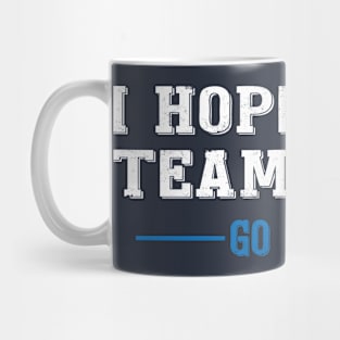 I Hope Both Teams Lose Go lion Mug